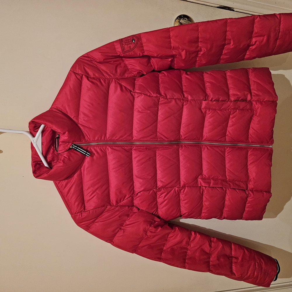 Stylish Red Puffer Jacket